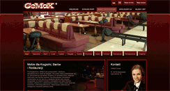 Desktop Screenshot of meble.gemax.pl